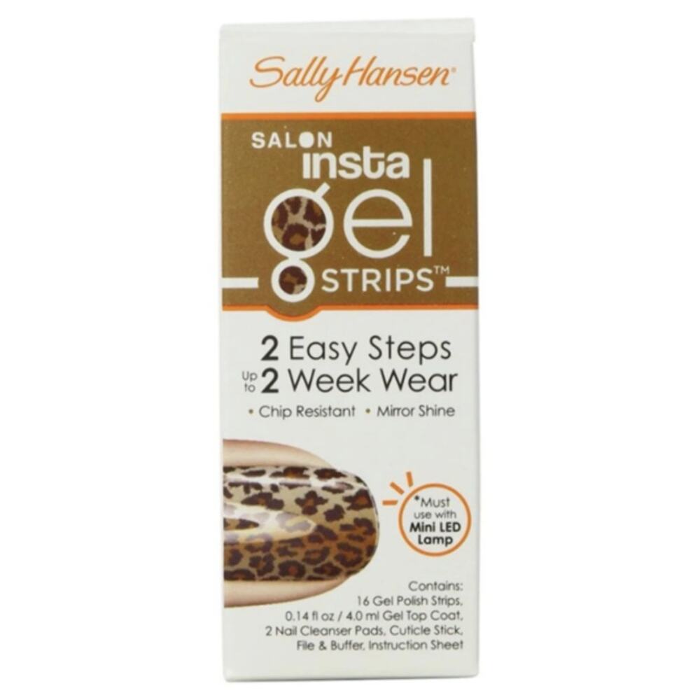 Sally Hansen Salon Insta‑Gel Strips (Walk the‎ Catwalk)- NEW